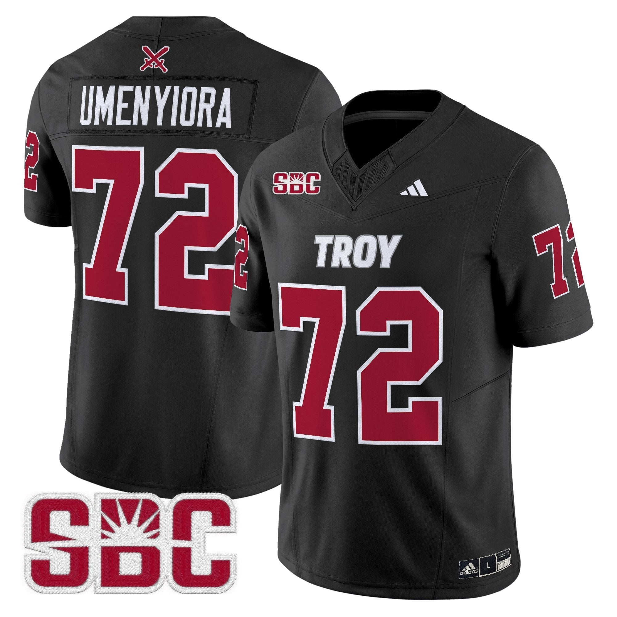 Troy Trojans 2025 Vapor Limited Jersey - All Stitched