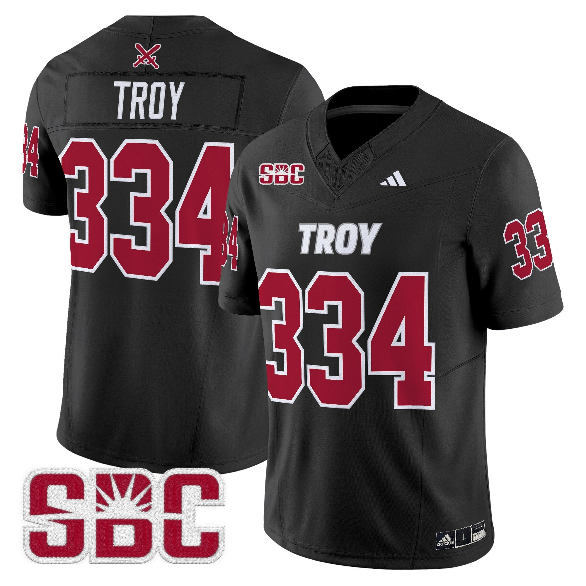Troy Trojans 2025 Vapor Limited Jersey - All Stitched