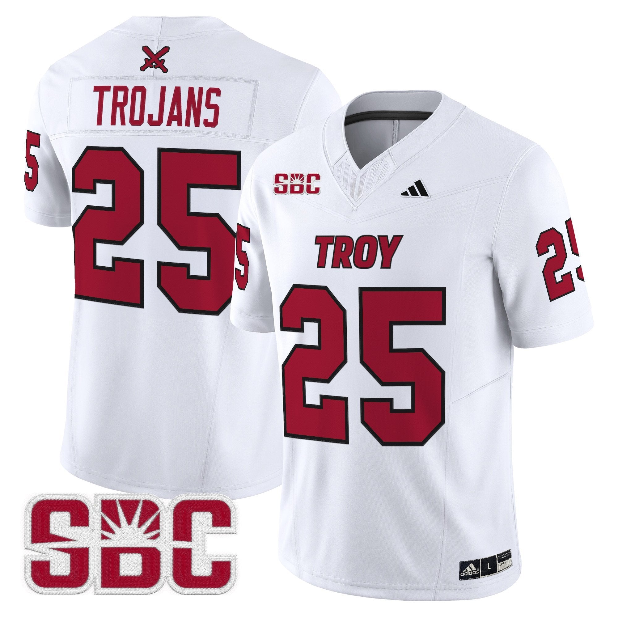 Troy Trojans 2025 Vapor Limited Jersey - All Stitched