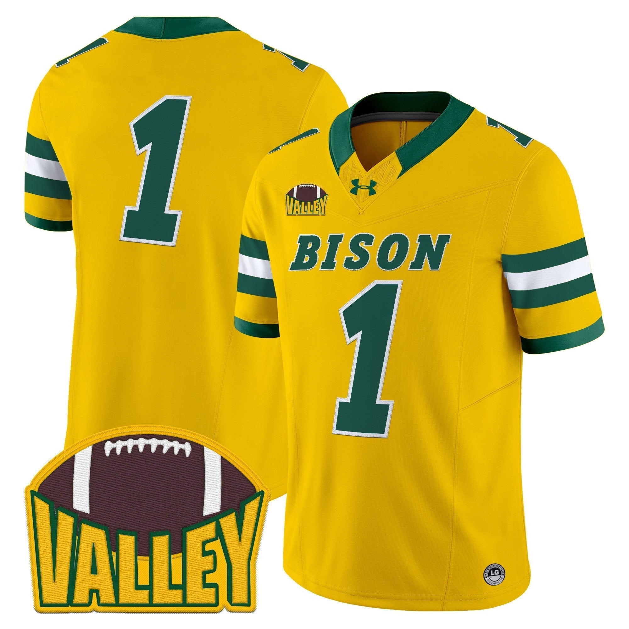 North Dakota State Bison 2025 Vapor Limited Jersey - All Stitched