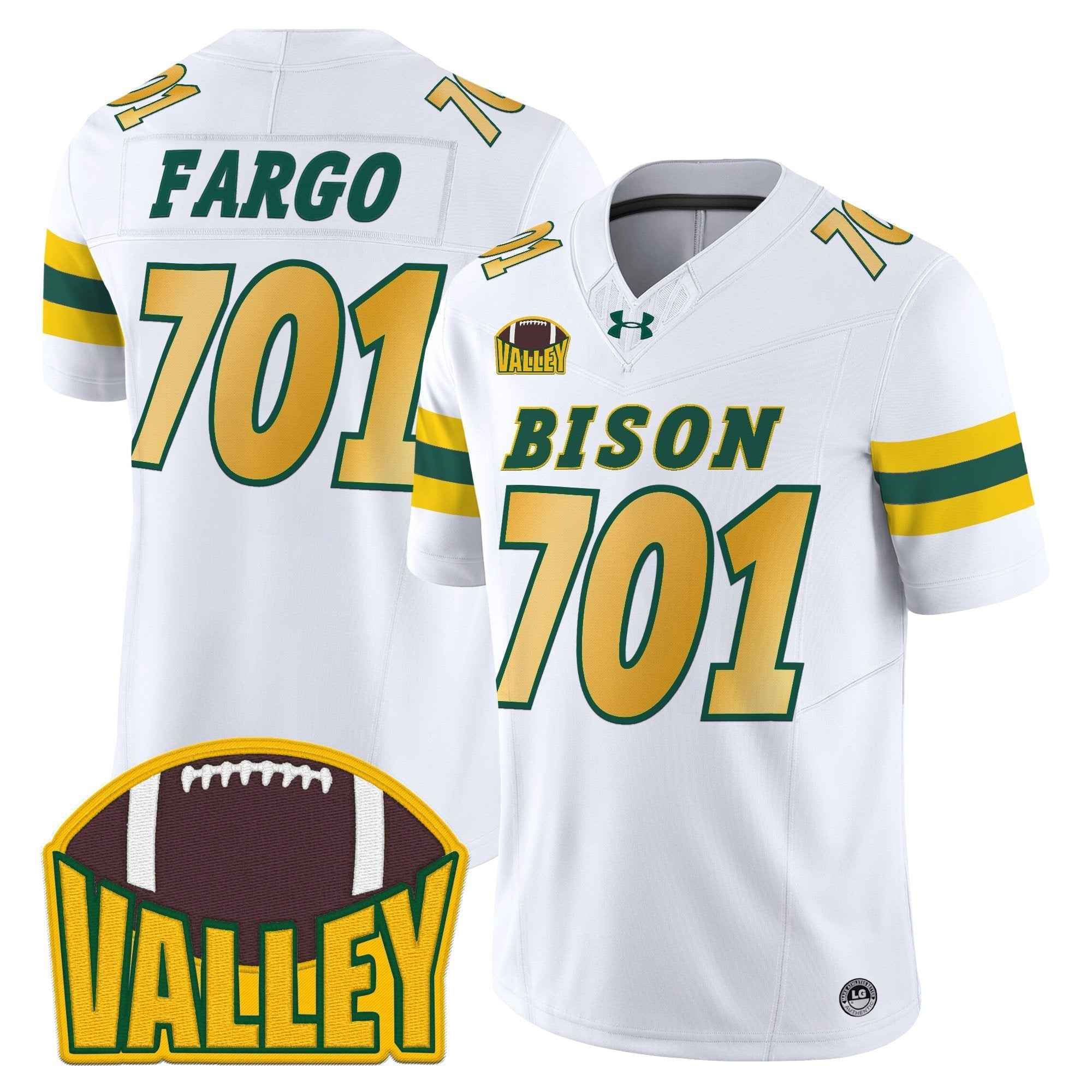 North Dakota State Bison 2025 Vapor Limited Jersey - All Stitched