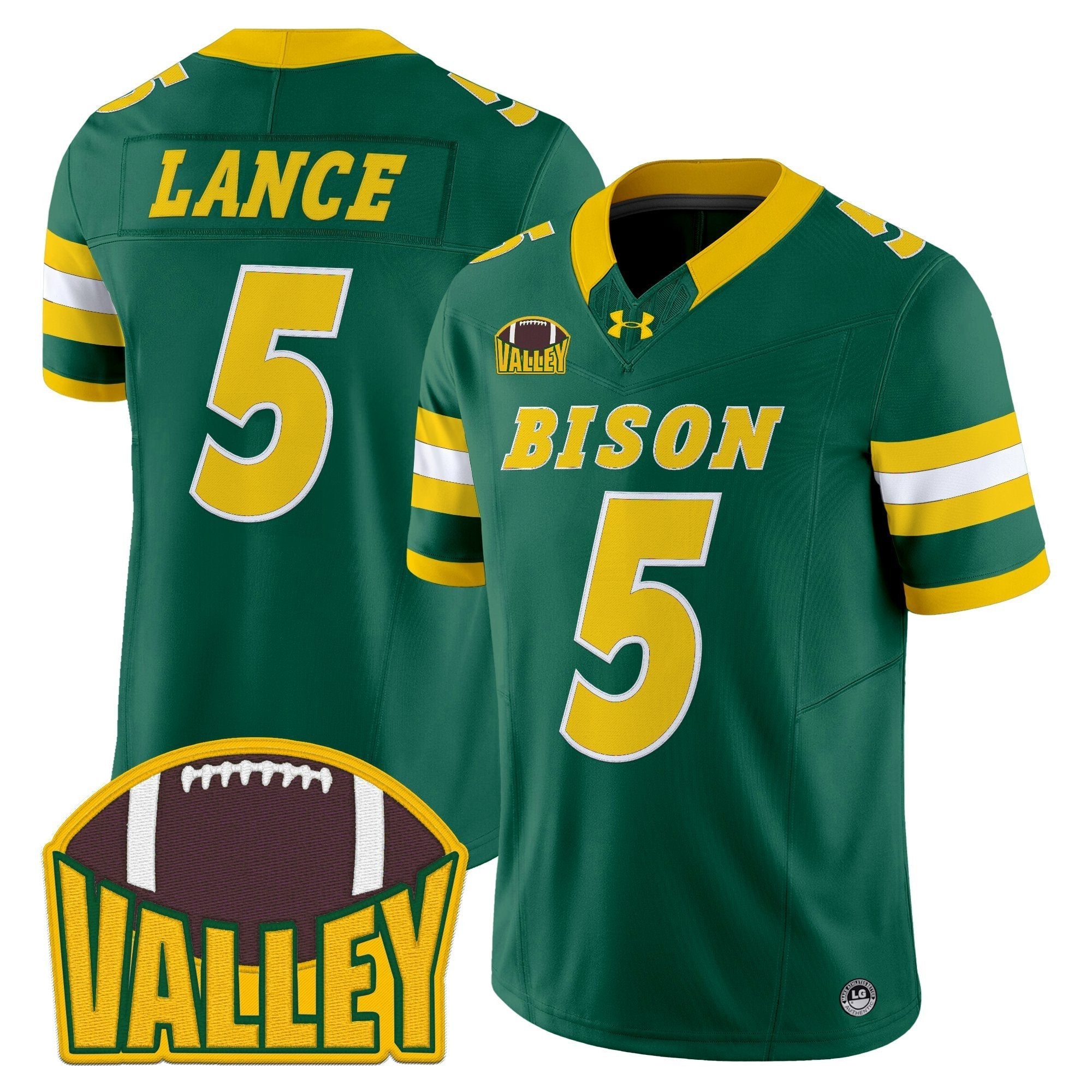 North Dakota State Bison 2025 Vapor Limited Jersey - All Stitched