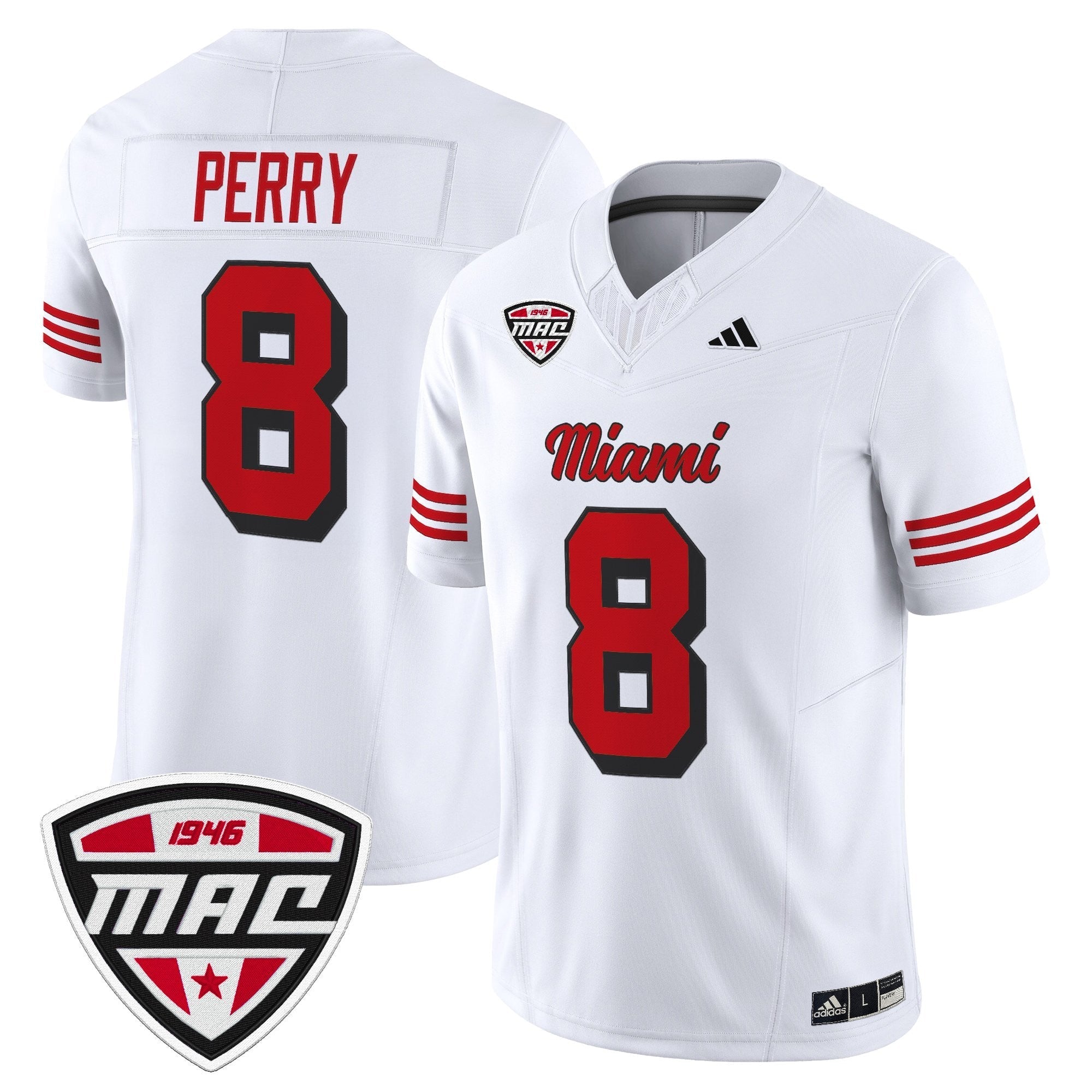 Miami (OH) RedHawks 2025 Vapor Limited Jersey - All Stitched