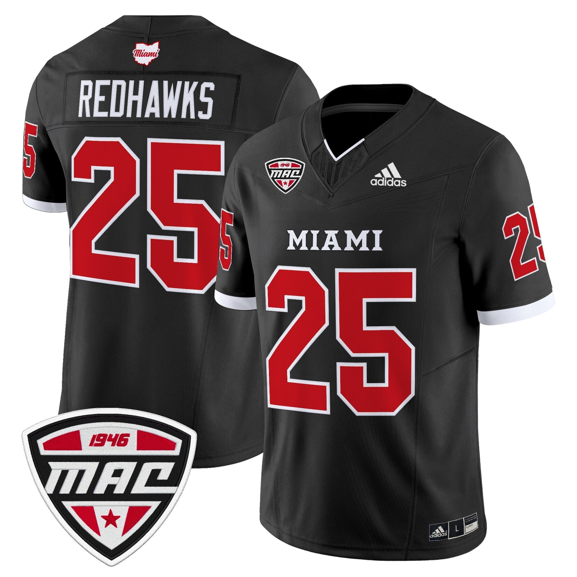 Miami (OH) RedHawks 2025 Vapor Limited Jersey - All Stitched