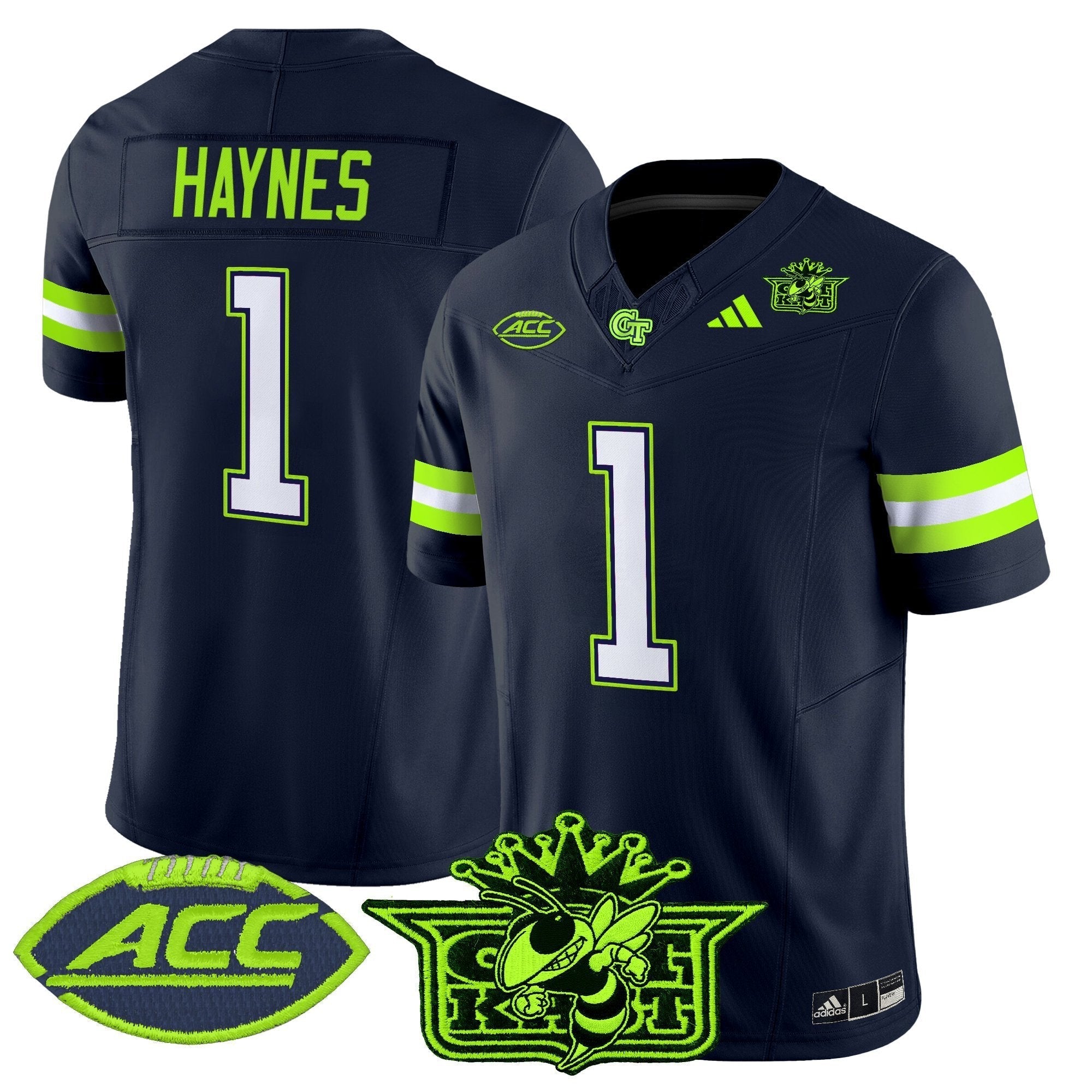 Outkast x Georgia Tech Yellow Jackets 2025 Atliens Vapor Limited Jersey - All Stitched