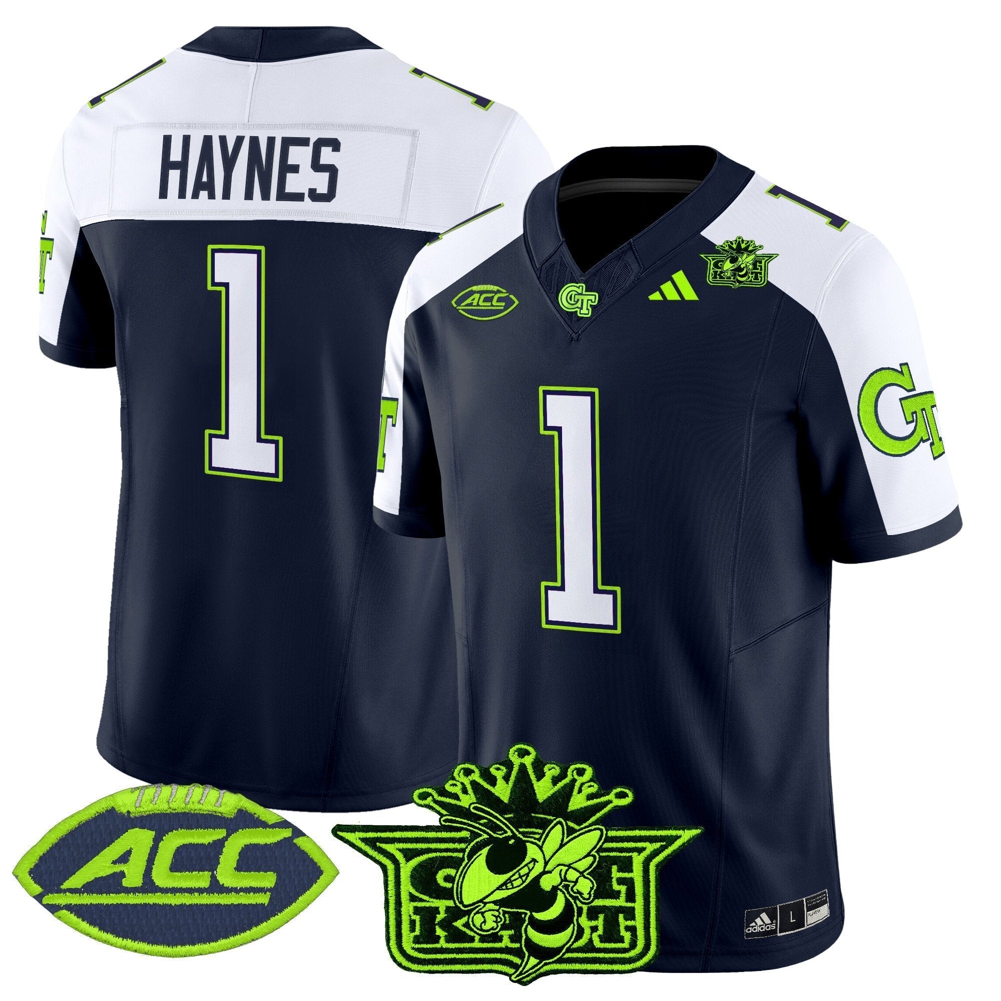 Outkast x Georgia Tech Yellow Jackets 2025 Atliens Vapor Limited Jersey - All Stitched
