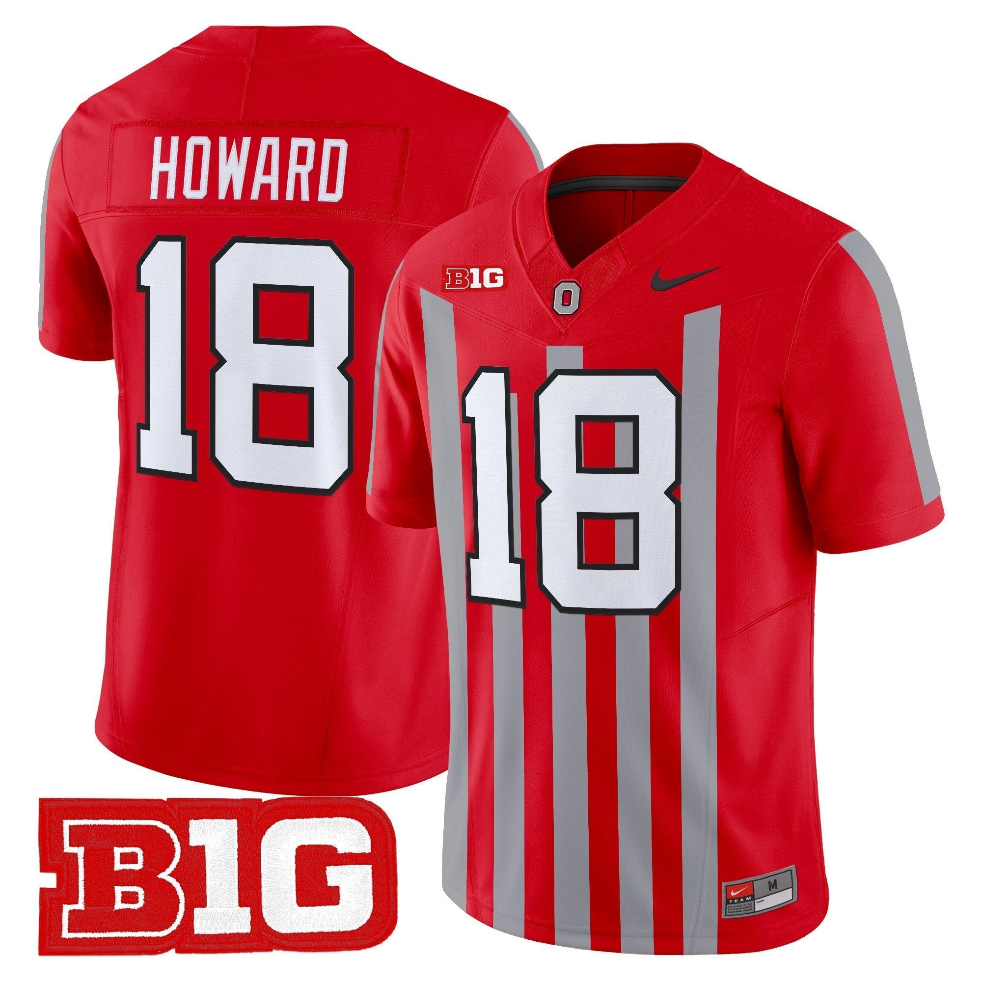 Ohio State Buckeyes Throwback Vapor Limited Jersey - All Stitched