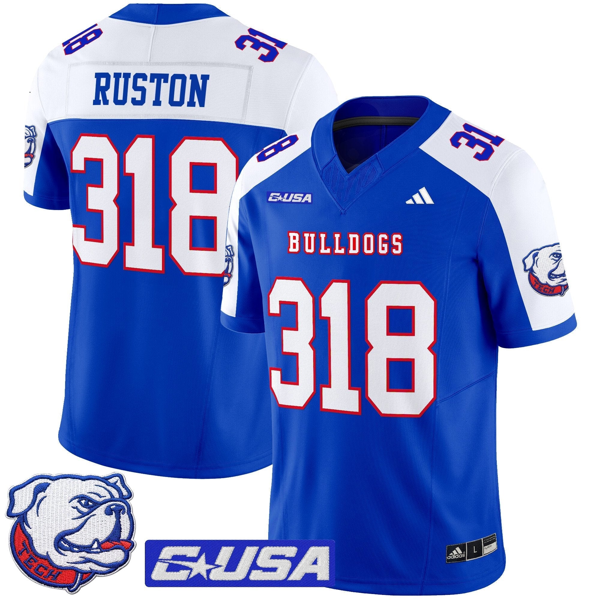 Louisiana Tech Bulldogs 2025 Vapor Limited Jersey - All Stitched