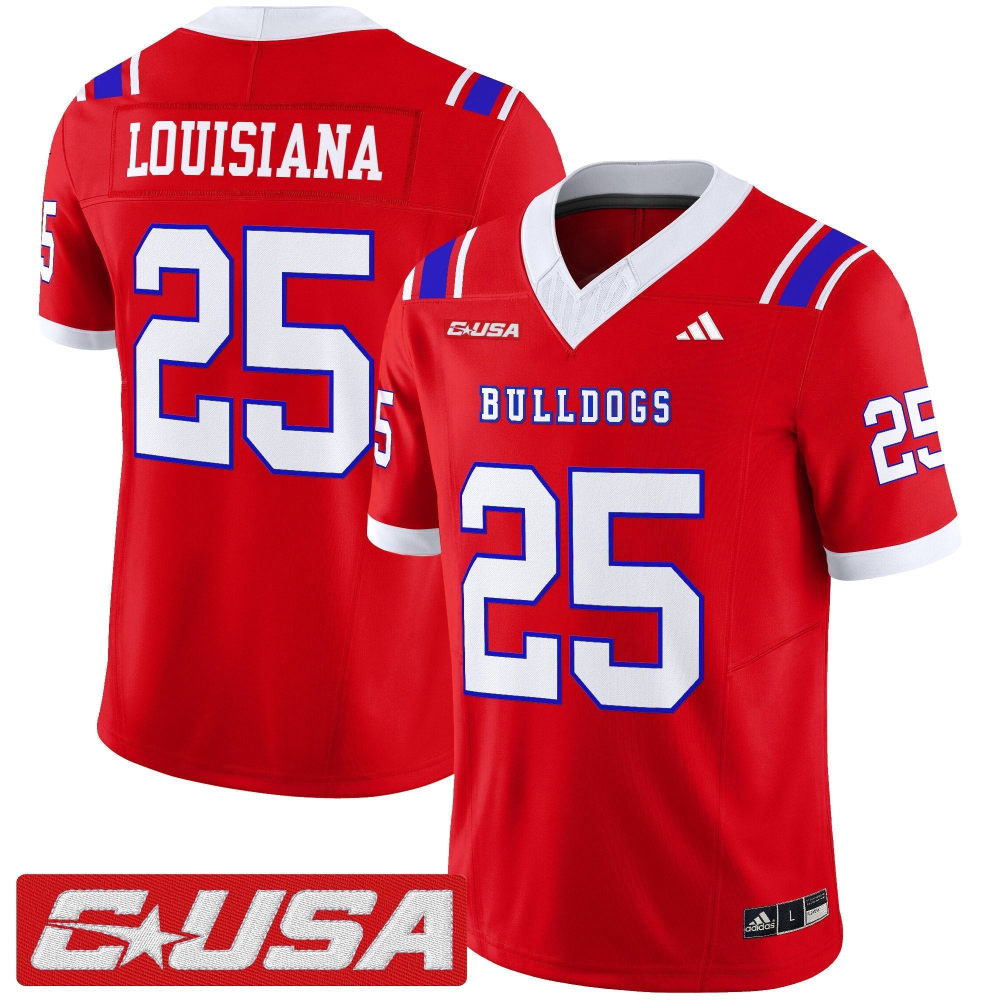 Louisiana Tech Bulldogs 2025 Vapor Limited Jersey - All Stitched