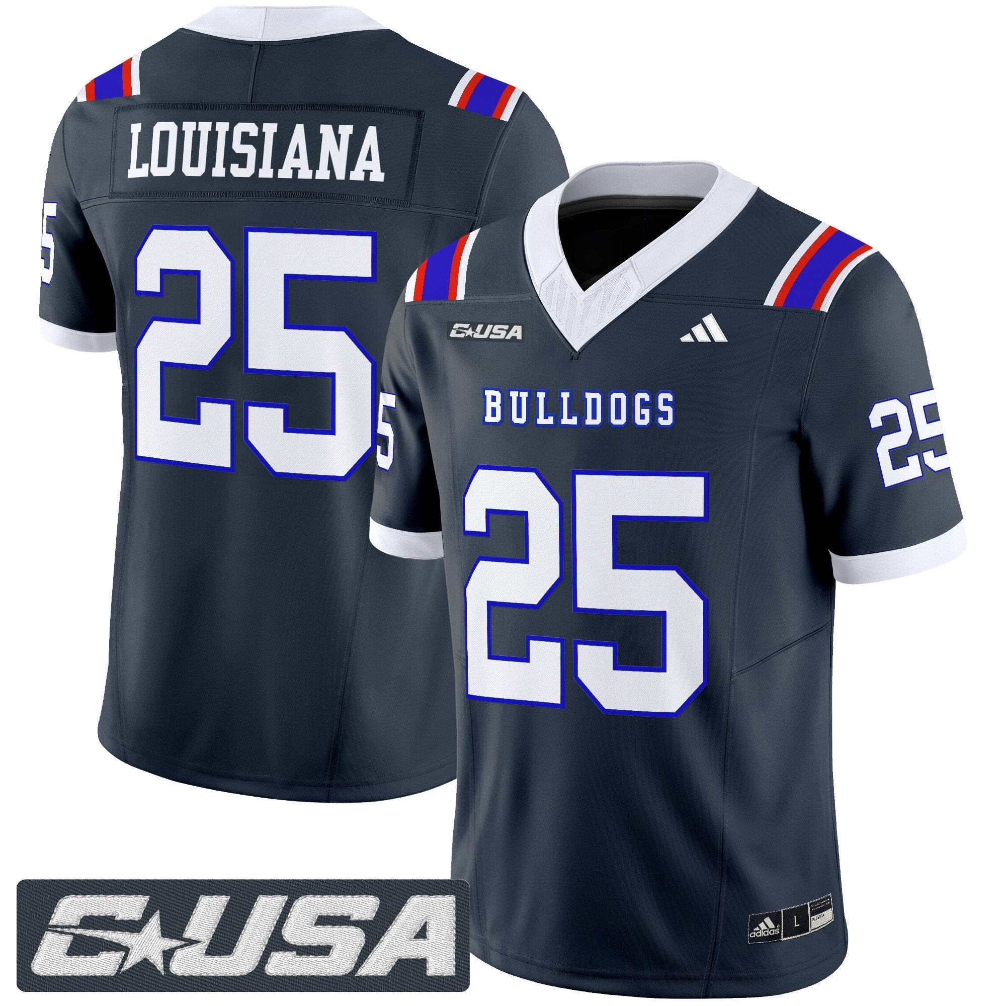 Louisiana Tech Bulldogs 2025 Vapor Limited Jersey - All Stitched