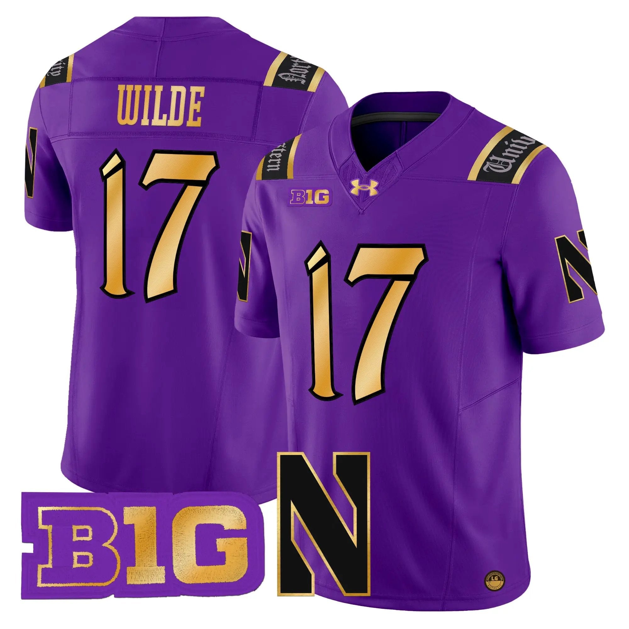Northwestern Wildcats 2026 Vapor Limited Jersey - All stitched