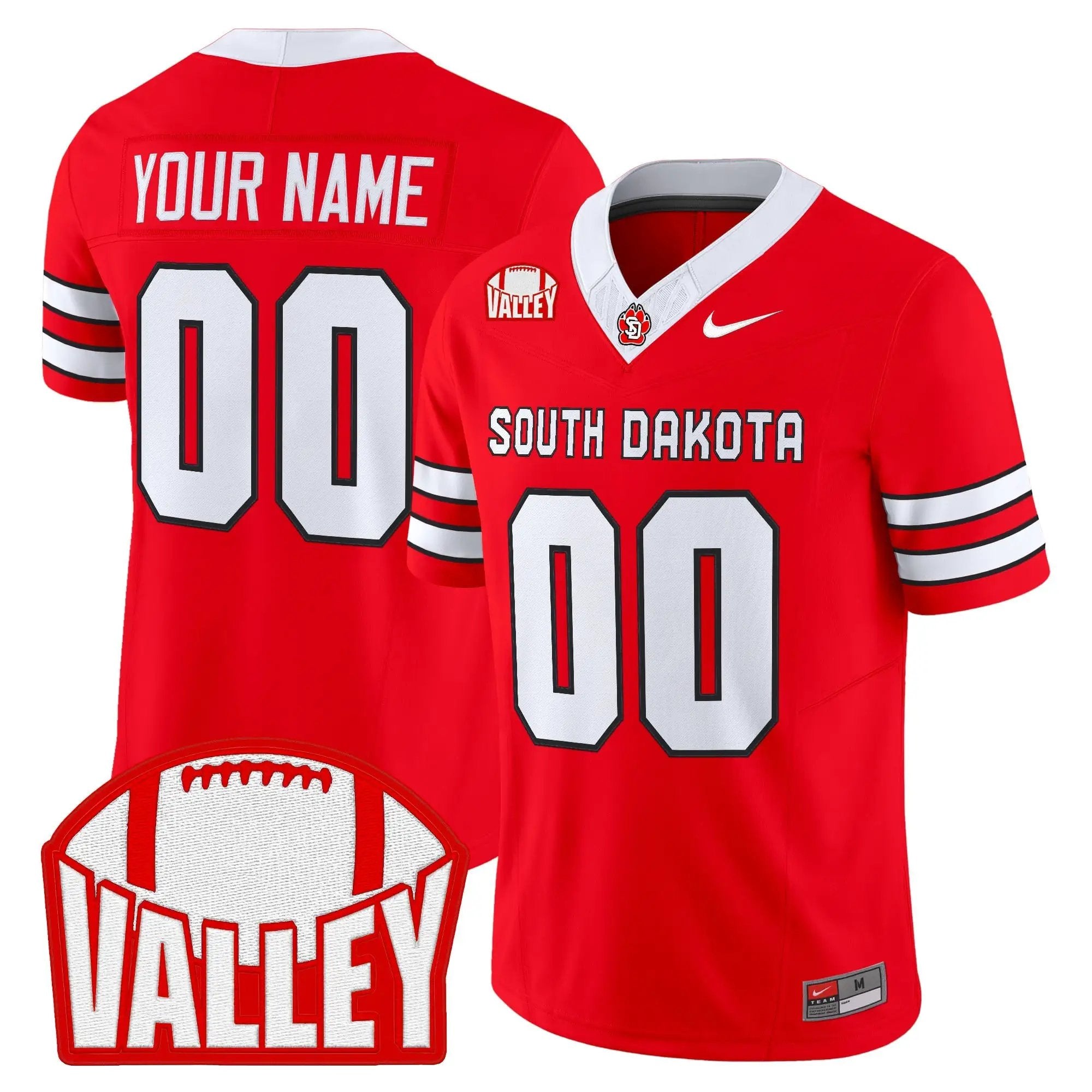 South Dakota Coyote 2026 Vapor Limited Custom Jersey - All Stitched
