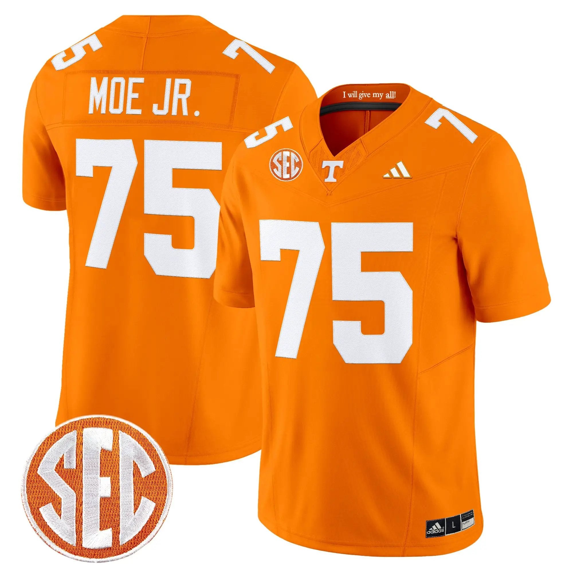 Men Tennessee Volunteers 2026 Vapor Limited Jersey - All Stitched