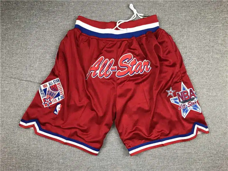 1991 All Star Game West Shorts Red
