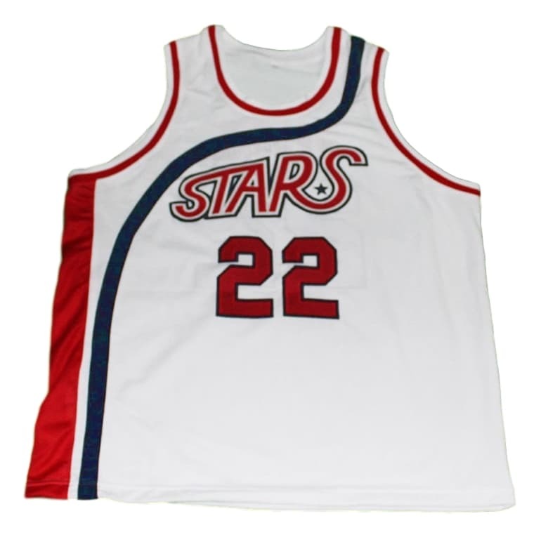 Moses Malone Jersey #22 Utah Stars Basketball White