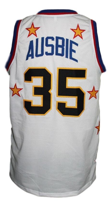 Huber Geese Ausbie Jersey #35 Harlem Globetrotters Basketball White