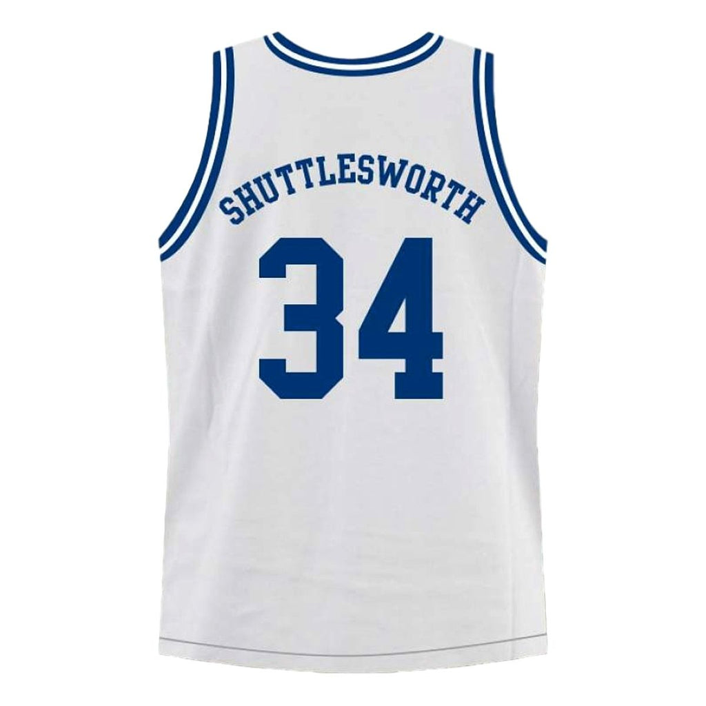 Shuttlesworth Jersey #34 Lincoln High School Ray Allen Basketball White