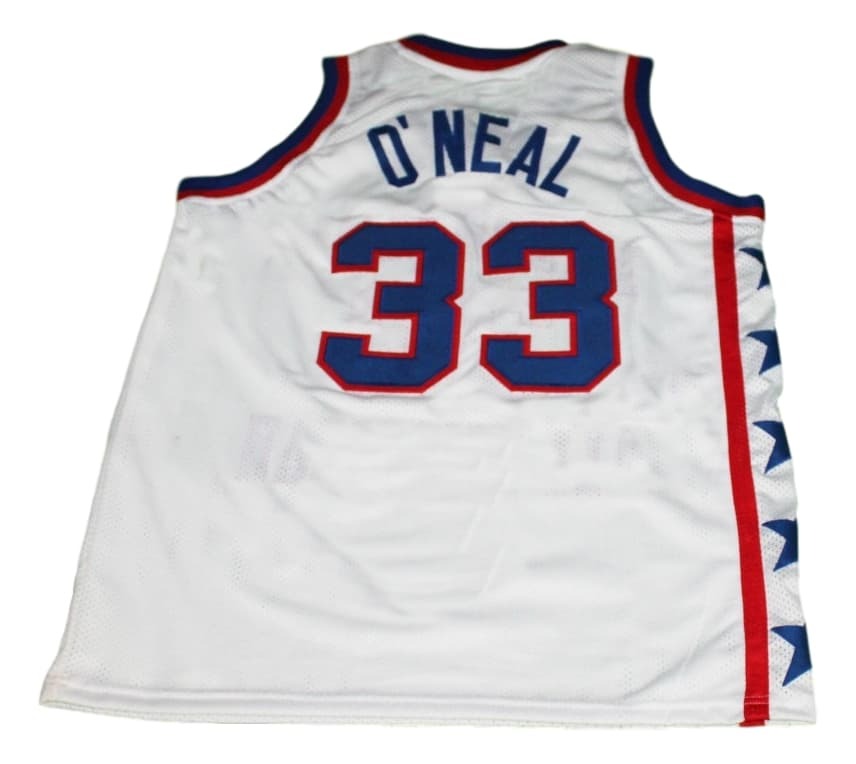 Shaquille O'Neal Jersey #33 McDonalds All American New Basketball White