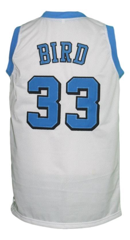 Larry Bird Jersey #33 Indiana State College Basketball Sewn White