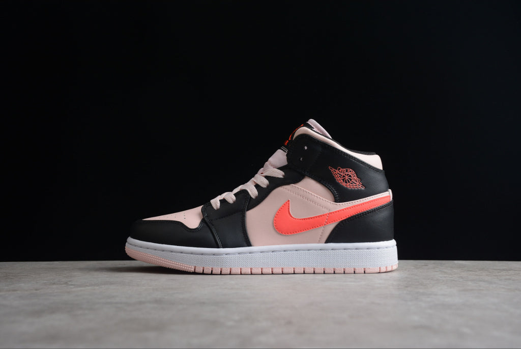 Air Jordan 1 Mid Atmosphere Black Infrared