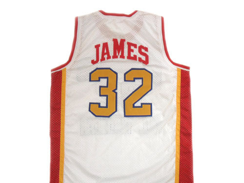 Lebron James Jersey #32 McDonald's All American Basketball White