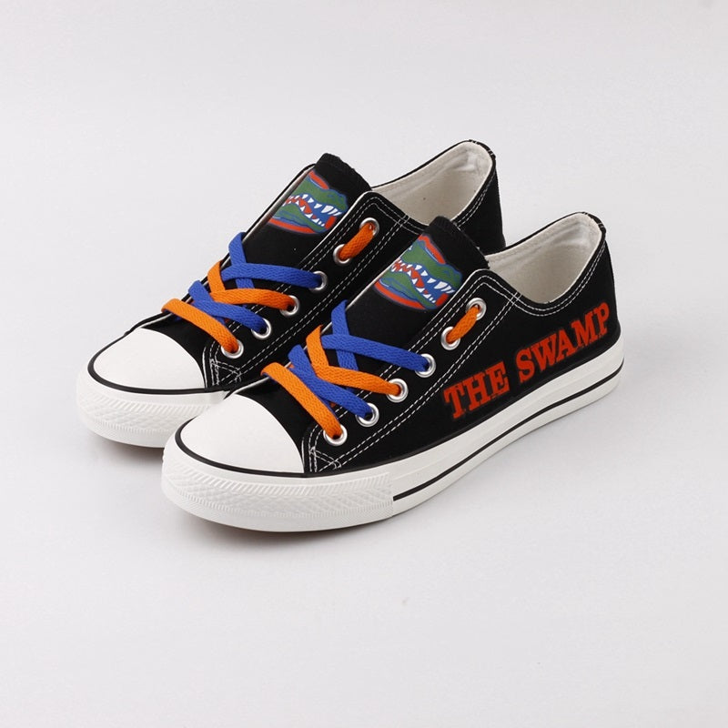 Florida Gators Limited Print NCAA College Students Low Top Canvas Shoes Sport Sneakers 4