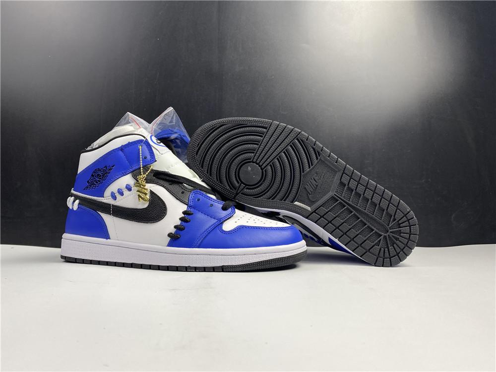 Air Jordan 1 Mid SE Game Royal White Blue Black