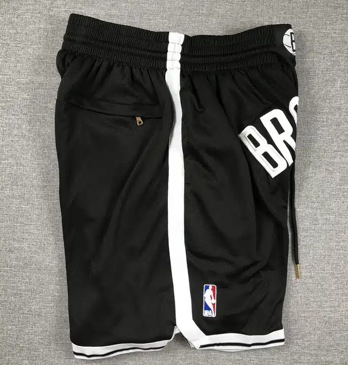 Brooklyn Nets Icon Swingman Shorts – Black