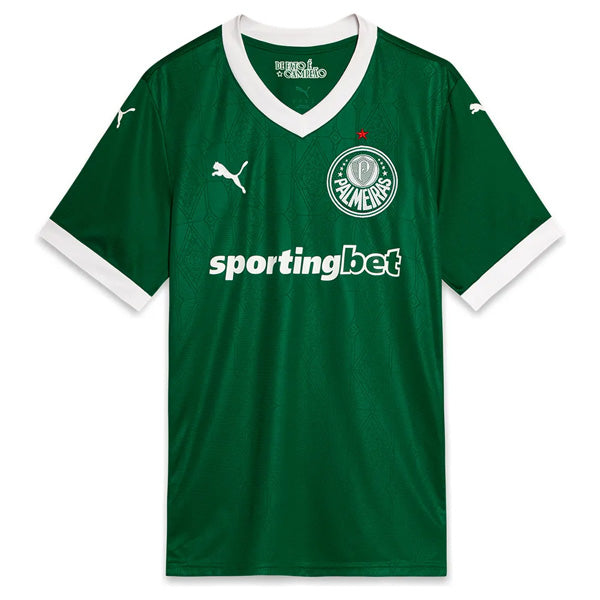 Palmeiras VITOR ROQUE 9 Home 2025-26 Jersey – Green