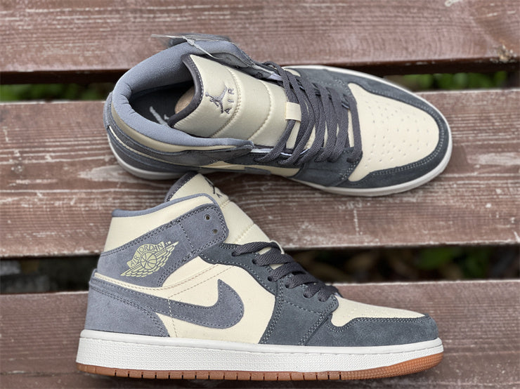 Air Jordan 1 Mid SE Coconut Milk Particle Grey