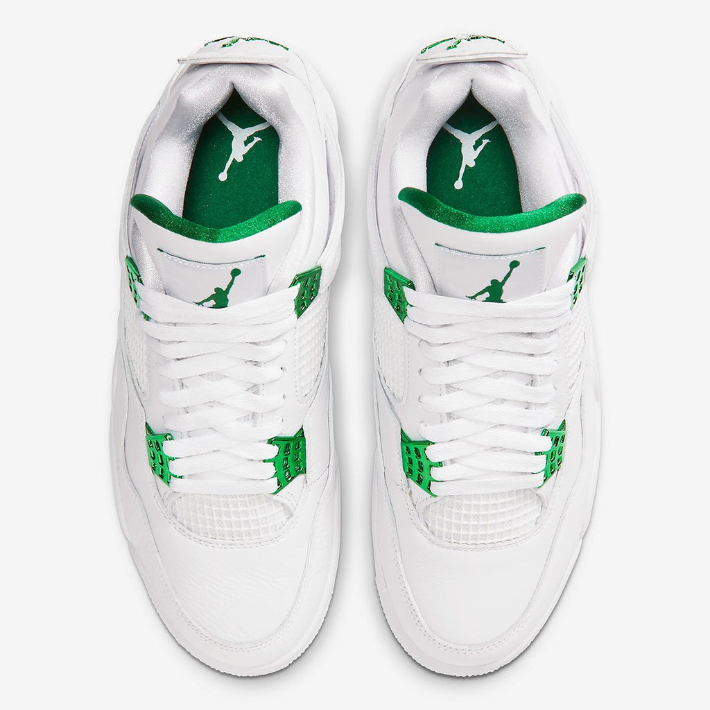 Air Jordan 4 Retro Metallic Green