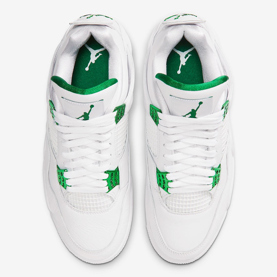 Air Jordan 4 Retro Metallic Green