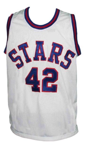 Willie Wise Jersey #42 Utah Stars Retro 1972 Basketball New Sewn White