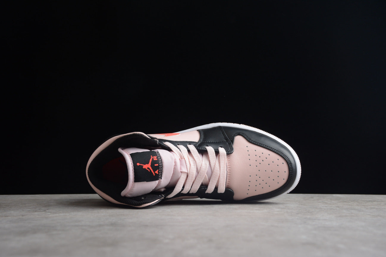 Air Jordan 1 Mid Atmosphere Black Infrared