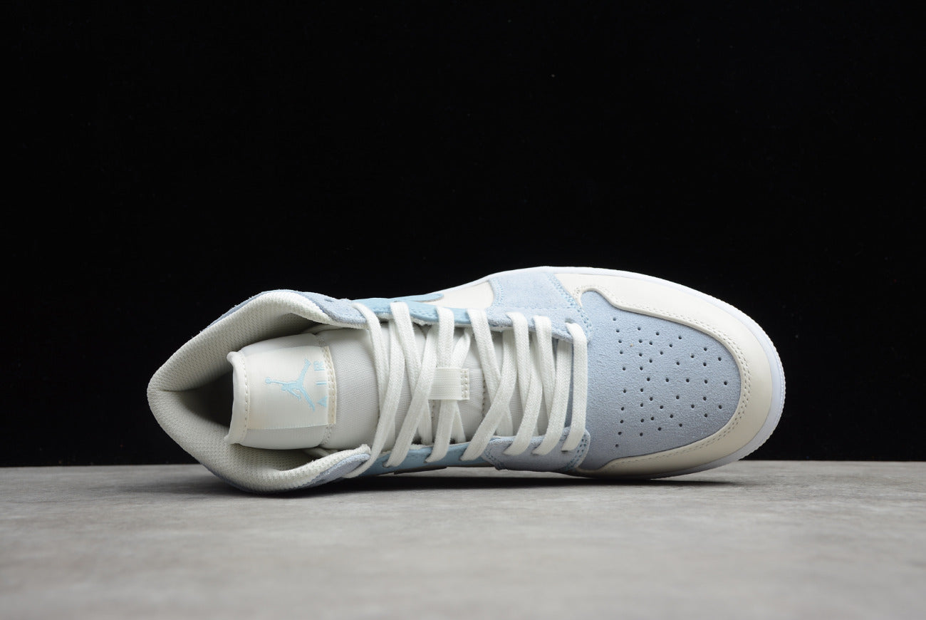 Air Jordan 1 Mid ‘Sail Light Blue’