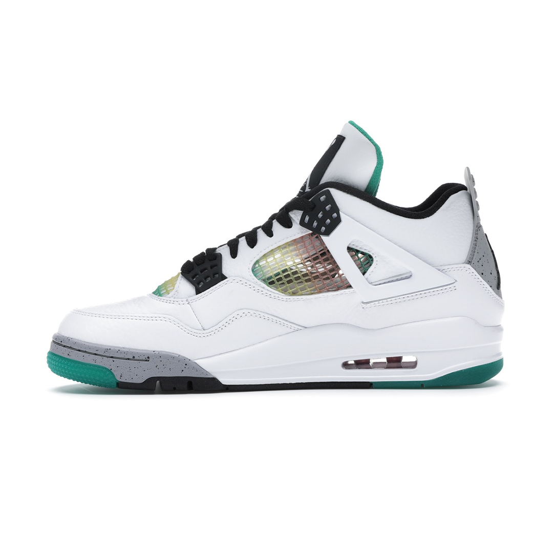Air Jordan 4 Retro Lucid Green Rasta