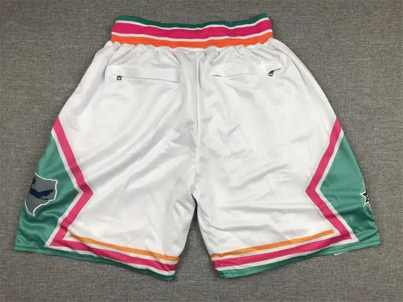 San Antonio Spurs 2021 City Edition Shorts - White - Basketball Shorts Store