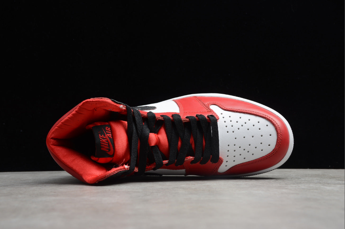 Air Jordan 1 High Satin Black Toe
