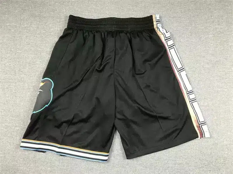 Memphis Grizzlies Black 2022-23 City Edition Swingman Shorts - Basketball Shorts Store
