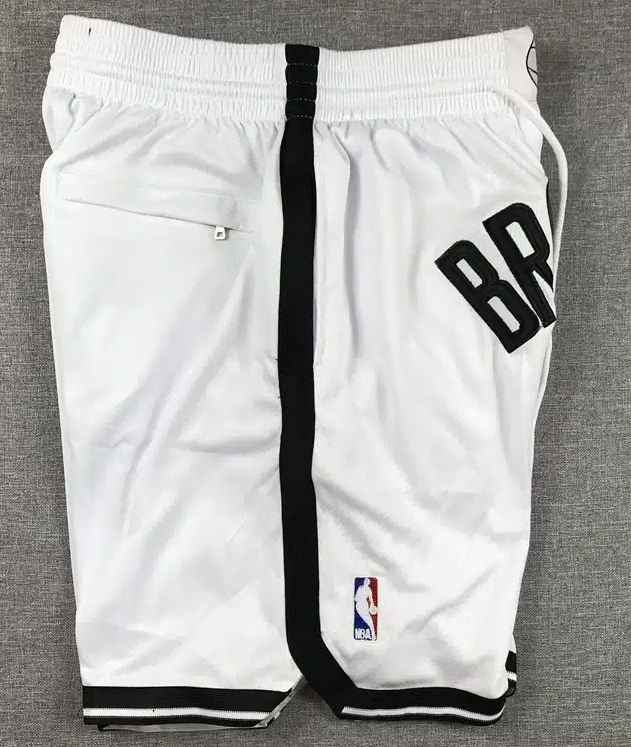 Brooklyn Nets Icon Swingman Shorts – White