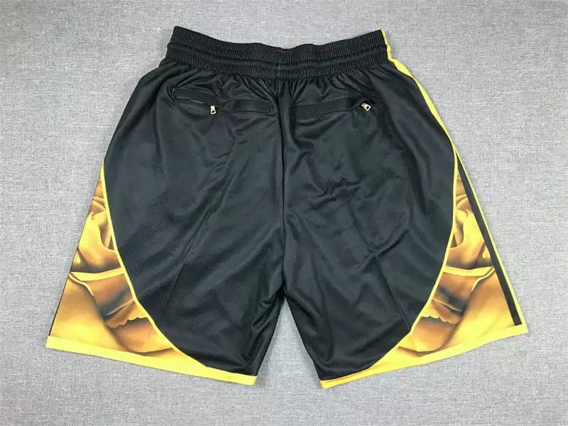 Golden State Warriors 2022-23 Black City Edition Shorts - Basketball Shorts Store