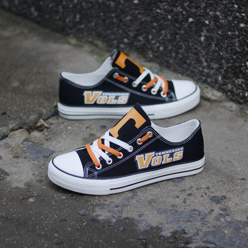 Tennessee Volunteers Limited Print NCAA College Students Low Top Canvas Shoes Sport Sneakers 3