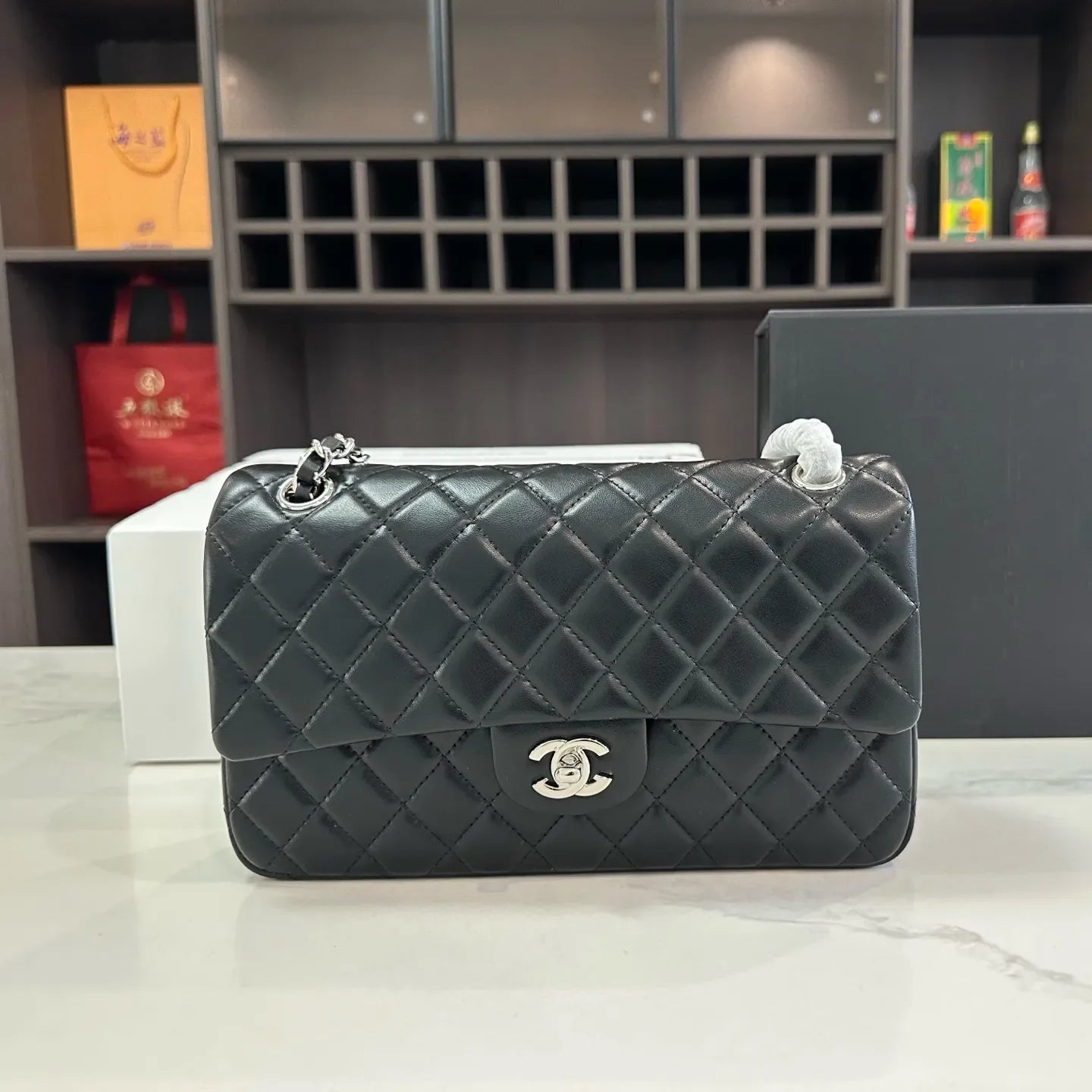 Designer Classic Chain Luxury Shoulder Bag Quilted Flap Crossbody Purse