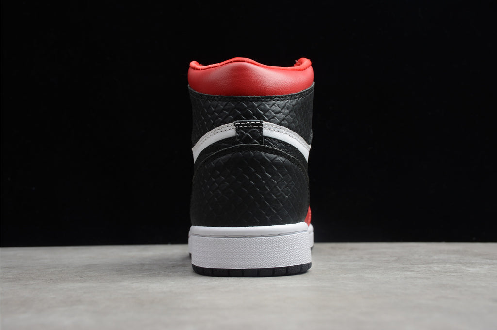 Air Jordan 1 High Satin Black Toe