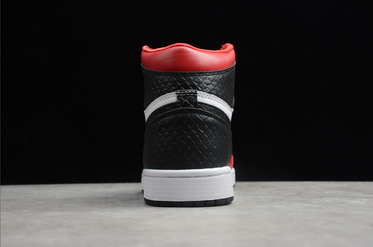 Air Jordan 1 High Satin Black Toe