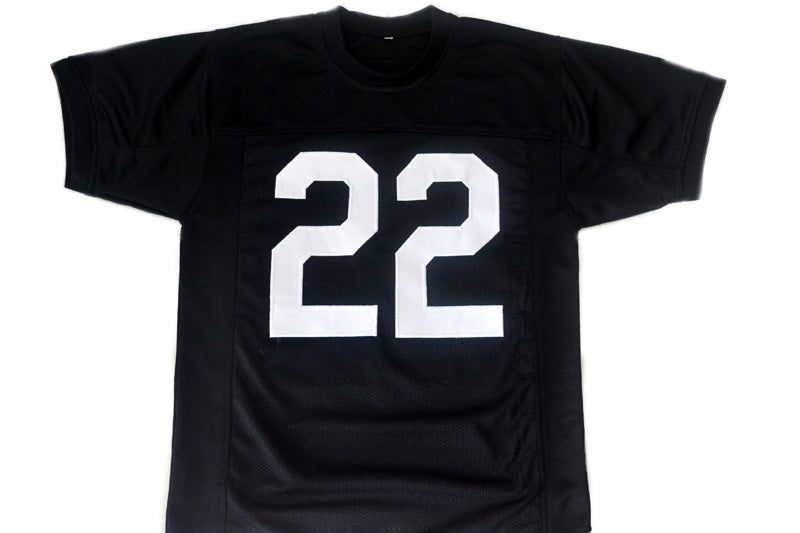 Mean Machine #22 Longest Yard Movie Football Jersey Black
