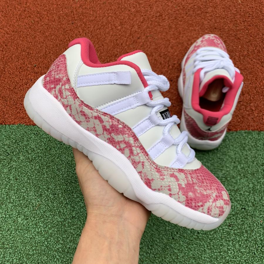 Air Jordan 11 Retro Low Pink Snakeskin (W) (2019)