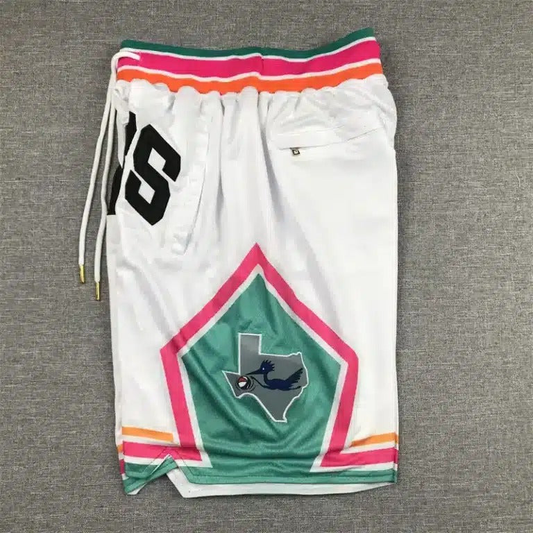 San Antonio Spurs 2021 City Edition Shorts - White - Basketball Shorts Store