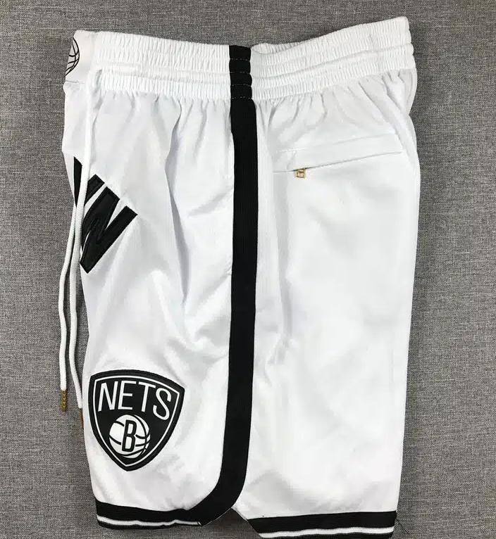 Brooklyn Nets Icon Swingman Shorts – White