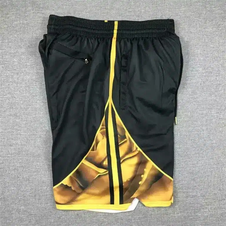 Golden State Warriors 2022-23 Black City Edition Shorts - Basketball Shorts Store